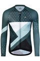 MONTON Langarm Fahrradtrikot für den Sommer - SPACETIME SUMMER - Grün