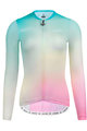 MONTON Langarm Fahrradtrikot für den Sommer - CANDYCOLOR LADY SMR - Hellgrün/Rosa