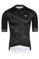 MONTON Kurzarm Fahrradtrikot - CHECKER - Schwarz