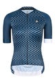 MONTON Kurzarm Fahrradtrikot - DIVERSION LINE LADY - Blau