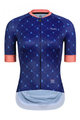 MONTON Kurzarm Fahrradtrikot - LADYBUG LADY - Blau
