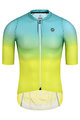 MONTON Kurzarm Fahrradtrikot - SPACE - Gelb/Grün