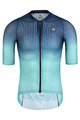 MONTON Kurzarm Fahrradtrikot - SPACE - Grün/Blau
