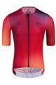 MONTON Kurzarm Fahrradtrikot - FIRE LADY - Rot