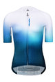 MONTON Kurzarm Fahrradtrikot - TWILIGHT LADY - Weiß/Blau
