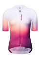 MONTON Kurzarm Fahrradtrikot - TWILIGHT LADY - Weiß/Rot