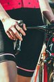 MONTON Fahrradshorts ohne Träger - COLOURWING LADY - Rosa/Schwarz