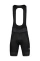MONTON Kurze Fahrradhose mit Trägern - FUNK - Schwarz