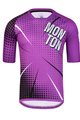 MONTON Kurzarm Fahrradtrikot - BAM MTB - Lila