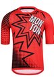 MONTON Kurzarm Fahrradtrikot - POW MTB - Rot