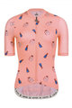 MONTON Kurzarm Fahrradtrikot - FUNNY LADY - Rosa