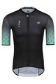 MONTON Kurzarm Fahrradtrikot - HOPE - Schwarz/Hellblau