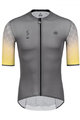 MONTON Kurzarm Fahrradtrikot - LIGHT - Grau/Gelb