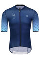 MONTON Kurzarm Fahrradtrikot - SERENITY - Hellblau/Blau