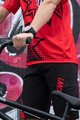 MONTON Fahrradshorts ohne Träger - POW MTB - Schwarz/Rot