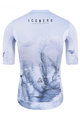 MONTON Kurzarm Radtrikot und Shorts - ICEBERG - Weiß/Schwarz