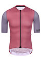MONTON Kurzarm Radtrikot und Shorts - CHECHEN - Rot/Schwarz