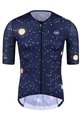 MONTON Kurzarm Fahrradtrikot - SPACECAT - Blau/mehrfarbig