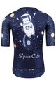 MONTON Kurzarm Fahrradtrikot - SPACECAT - Blau/mehrfarbig