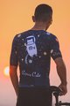 MONTON Kurzarm Fahrradtrikot - SPACECAT - Blau/mehrfarbig