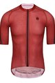 MONTON Kurzarm Fahrradtrikot - PRO CARBONFIBER - Rot