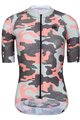 MONTON Kurzarm Fahrradtrikot - PRO CAMOUSHIELD LADY - Rosa/Grün/Grau