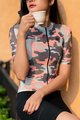 MONTON Kurzarm Fahrradtrikot - PRO CAMOUSHIELD LADY - Rosa/Grün/Grau