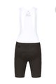 MONTON Kurze Fahrradhose mit Trägern - PRO SPEEDA LADY - Braun