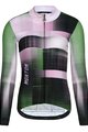 MONTON Langarm Fahrradtrikot für den Winter - URBAN THERMAL LADY - Schwarz/Lila/Hellgrün