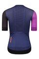 MONTON Kurzarm Fahrradtrikot - TRAVELER EVO LADY - Schwarz/Blau/Lila