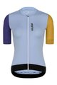 MONTON Kurzarm Fahrradtrikot - TRAVELER EVO LADY - Blau/Lila/Gelb