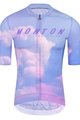 MONTON Kurzarm Fahrradtrikot - EVENINGGLOW - Rosa/Lila