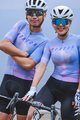 MONTON Kurzarm Fahrradtrikot - EVENINGGLOW - Rosa/Lila