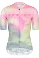 MONTON Kurzarm Fahrradtrikot - MORNINGGLOW LADY - Hellgrün/Rosa/Lila