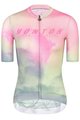 MONTON Kurzarm Fahrradtrikot - MORNINGGLOW LADY - Hellgrün/Rosa/Lila