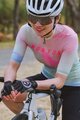 MONTON Kurzarm Fahrradtrikot - MORNINGGLOW LADY - Hellgrün/Rosa/Lila