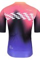 MONTON Kurzarm Fahrradtrikot - CARDIN - Rosa/Schwarz/Lila