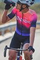 MONTON Kurzarm Fahrradtrikot - CARDIN - Rosa/Schwarz/Lila