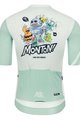 MONTON Kurzarm Fahrradtrikot - FUNNYBUGS - Hellblau/Weiß