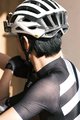 MONTON Kurzarm Fahrradtrikot - SKULL III - Weiß/Schwarz