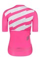 MONTON Kurzarm Fahrradtrikot - SKULL TUESDAY LADY - Weiß/Rosa