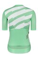 MONTON Kurzarm Fahrradtrikot - SKULL III LADY - Grün/Weiß