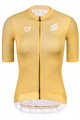 MONTON Kurzarm Fahrradtrikot - SKULL ZEUS LADY - Weiß/Gold