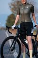 MONTON Kurzarm Fahrradtrikot - SKULL ZEUS LADY - Grün/Weiß