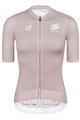 MONTON Kurzarm Fahrradtrikot - SKULL ZEUS LADY - Rosa/Weiß