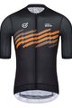MONTON Kurzarm Fahrradtrikot - SKULL THUNDER - Grau/Orange