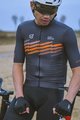 MONTON Kurzarm Fahrradtrikot - SKULL THUNDER - Grau/Orange