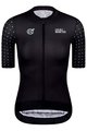MONTON Kurzarm Fahrradtrikot - SKULL SYMBOLS LADY - Weiß/Schwarz