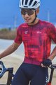 MONTON Kurzarm Fahrradtrikot - SKULL SMEARSPACE - Rot