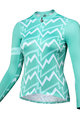 MONTON Langarm Fahrradtrikot für den Sommer - SONIC LADY SUMMER - Grün